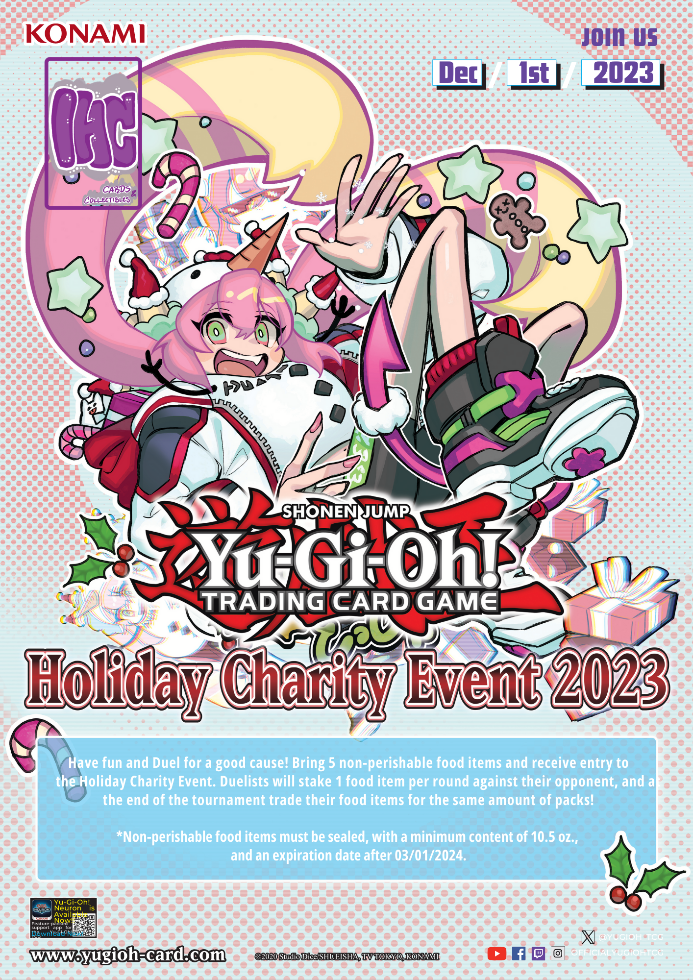 Yu-Gi-Oh! Holiday Charity Event 2023 IHC Cards Yu-Gi-Oh! Holiday Charity Event 2023 IHC Cards