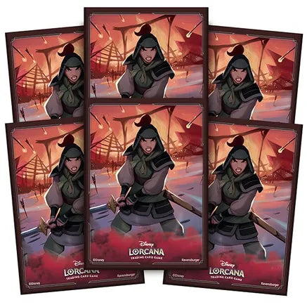 Disney Lorcana Sleeves - Mulan - Rise of the Floodborn