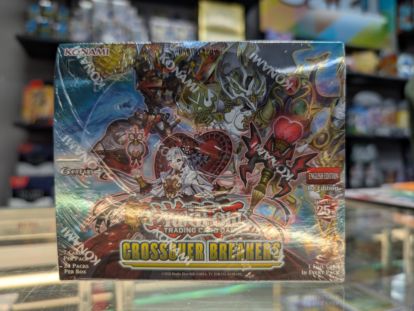 Yu-Gi-Oh: Crossover Breakers Booster Display