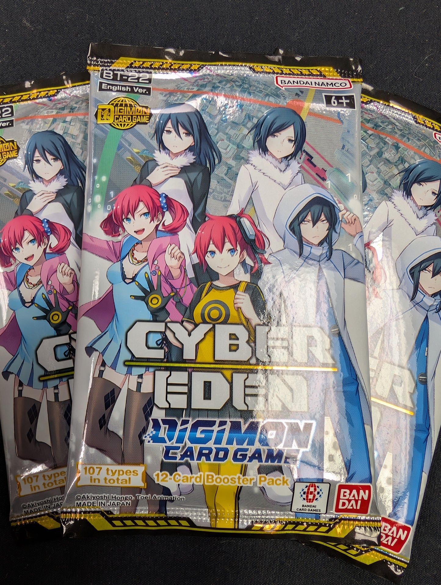 Digimon - CYBER EDEN - BT22 Booster Packs