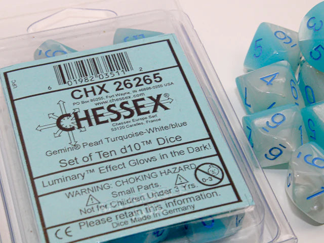 Chessex D10 Dice - 10ct
