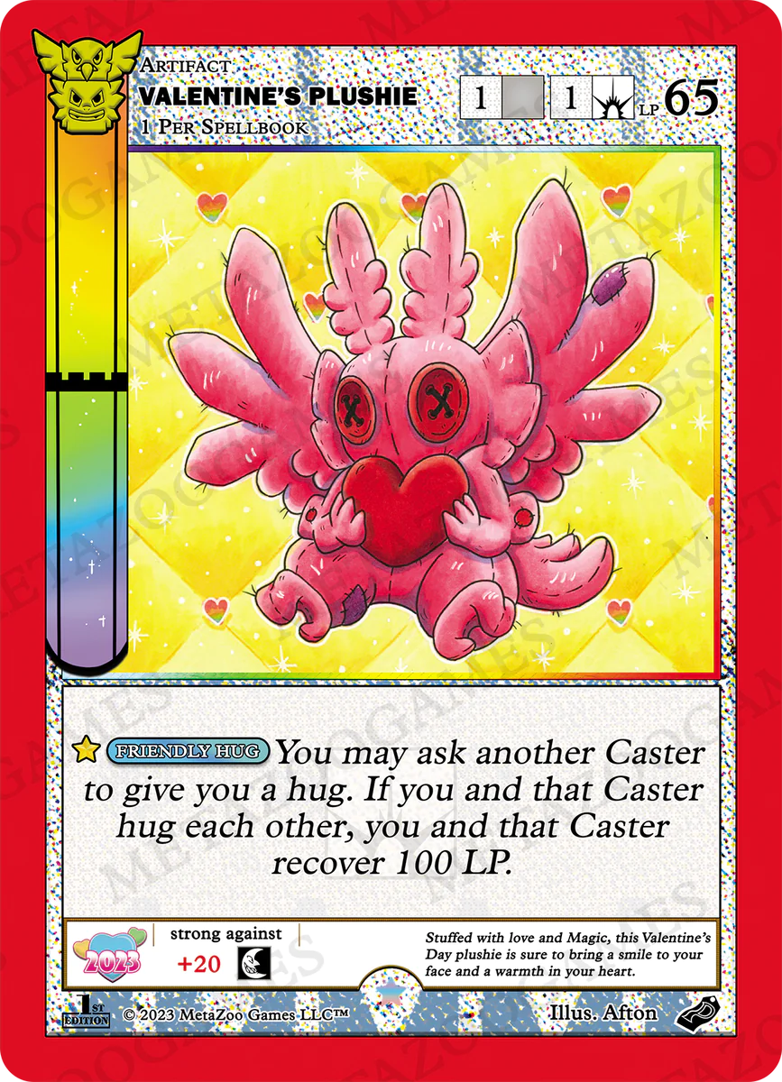 MetaZoo Mini-Mothman Valentine's Plushie