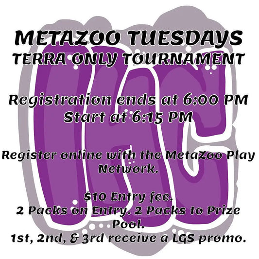 MetaZoo Tuesday Night Tournaments