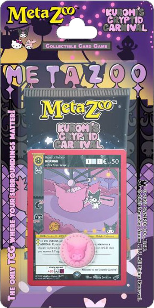 MetaZoo x Sanrio - Kuromi's Cryptid Carnival Blister Pack