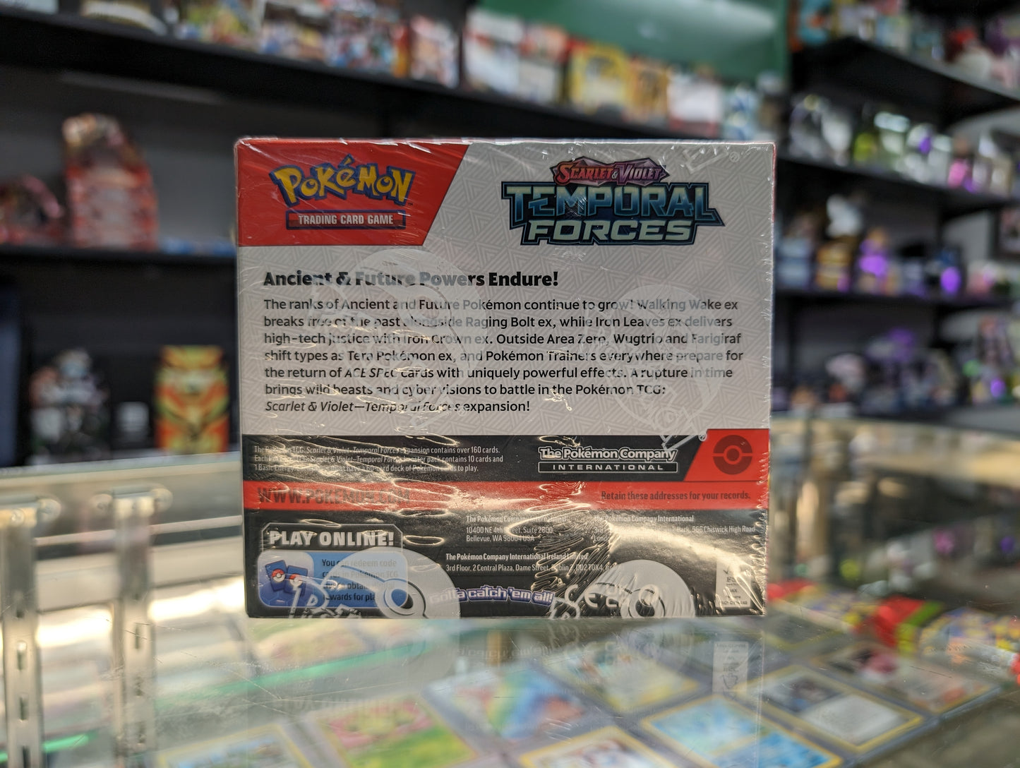 Pokémon TCG: Scarlet & Violet-Temporal Forces Booster Box