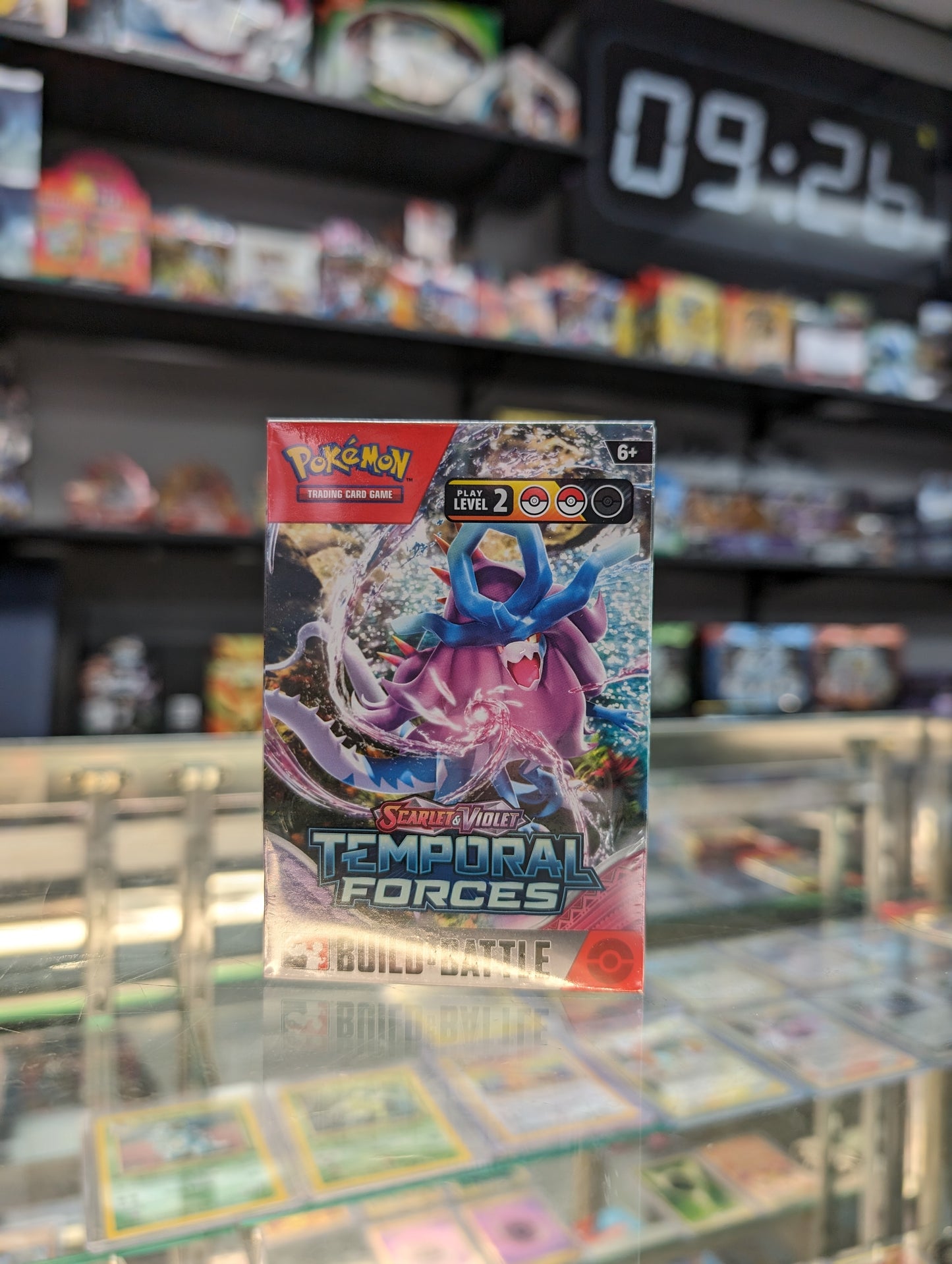 Pokémon: Scarlet & Violet-Temporal Forces Build & Battle Box