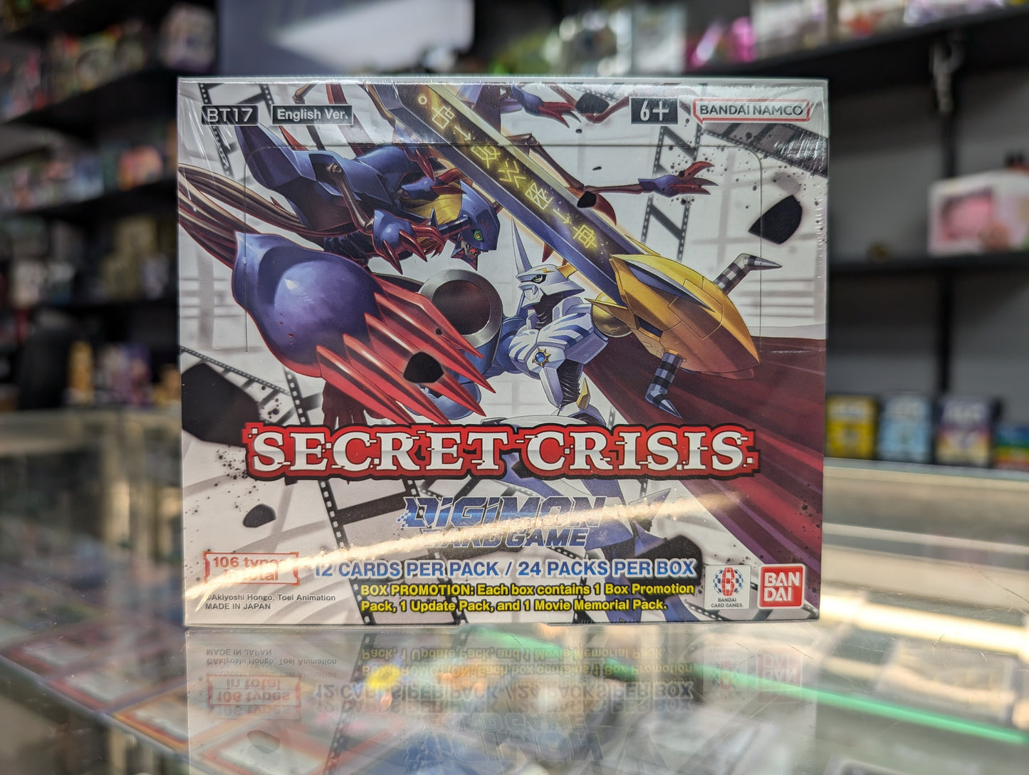 Digimon - Secret Crisis Booster Box - BT17