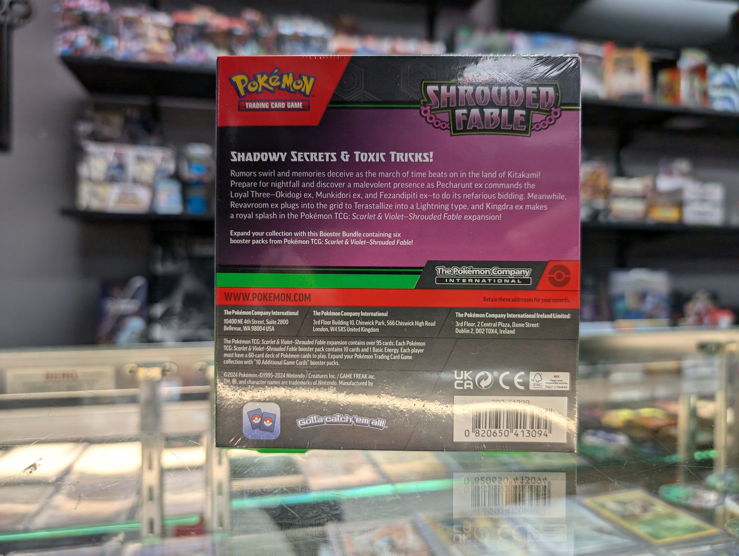 Pokémon TCG: Scarlet & Violet - Shrouded Fable Booster Bundle (6 Packs)