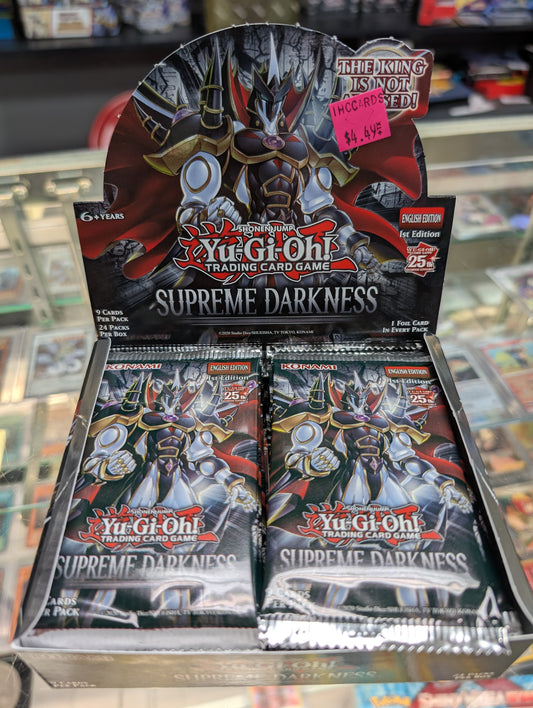 Yu-Gi-Oh: Supreme Darkness Booster Pack