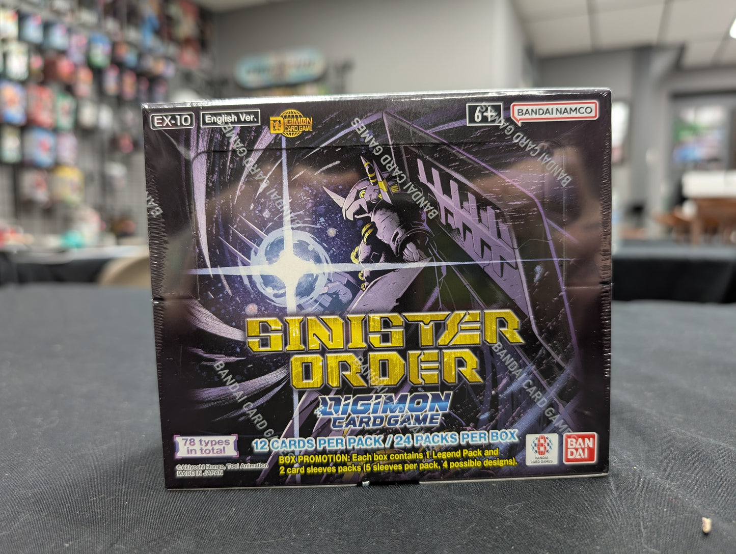 Digimon - Sinister Order - EX-10 - Booster Box