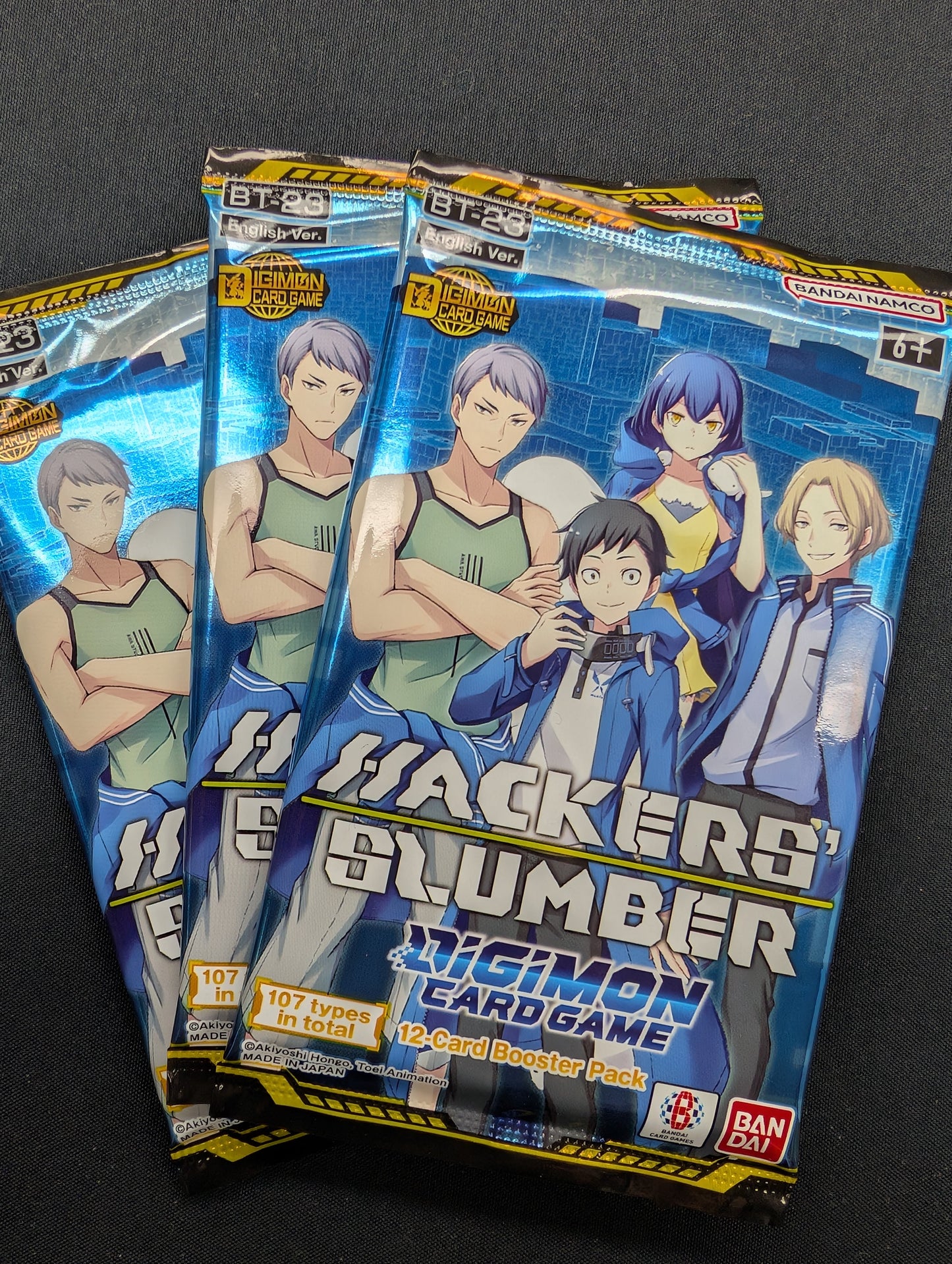Digimon - Hacker's Slumber - BT23 Booster Packs