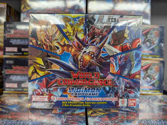 Digimon - BT-21 - World Convergence Booster Box