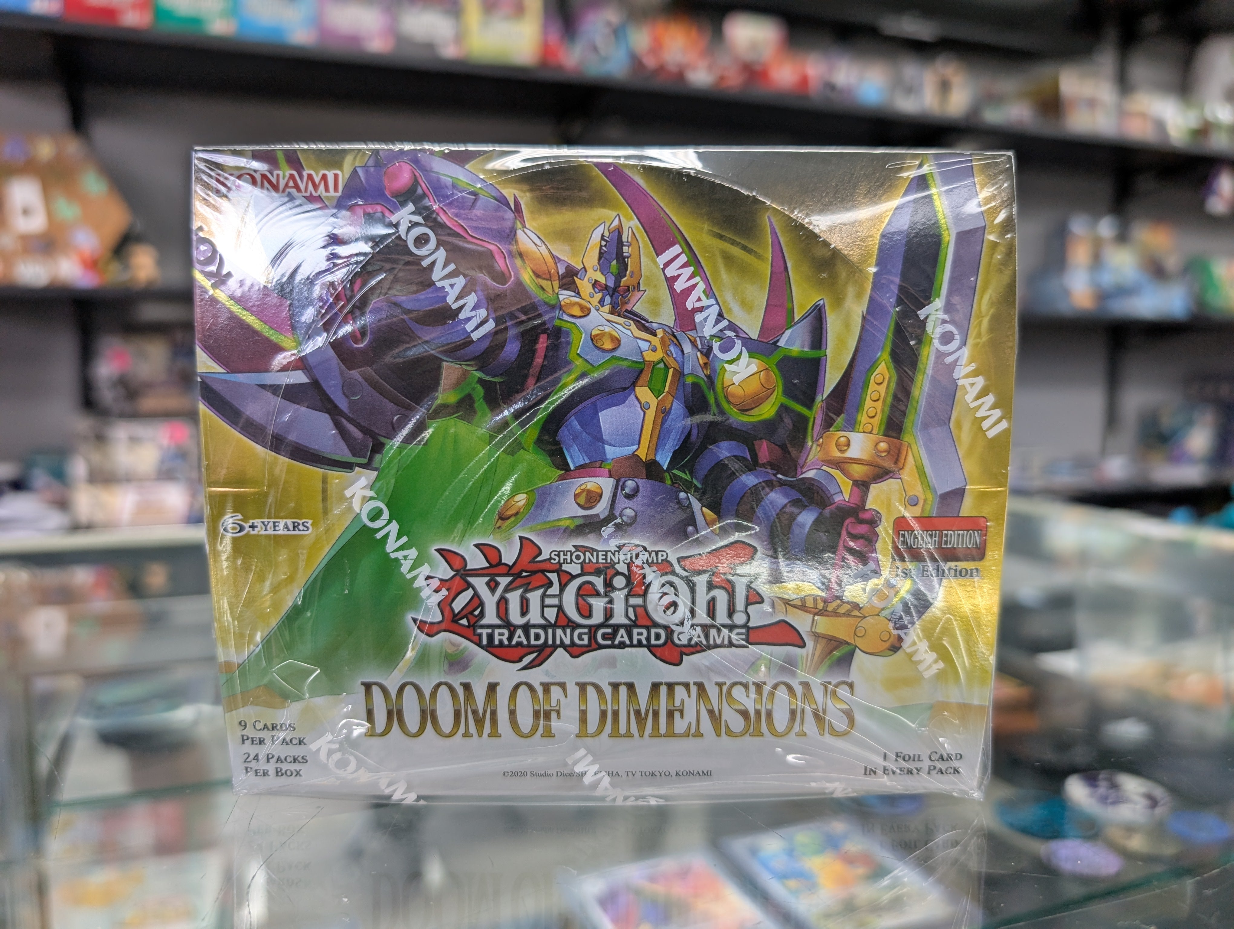 YU-GI-OH CCG: BOOSTER BOX: DOOM OF DIMENSIONS (24CT