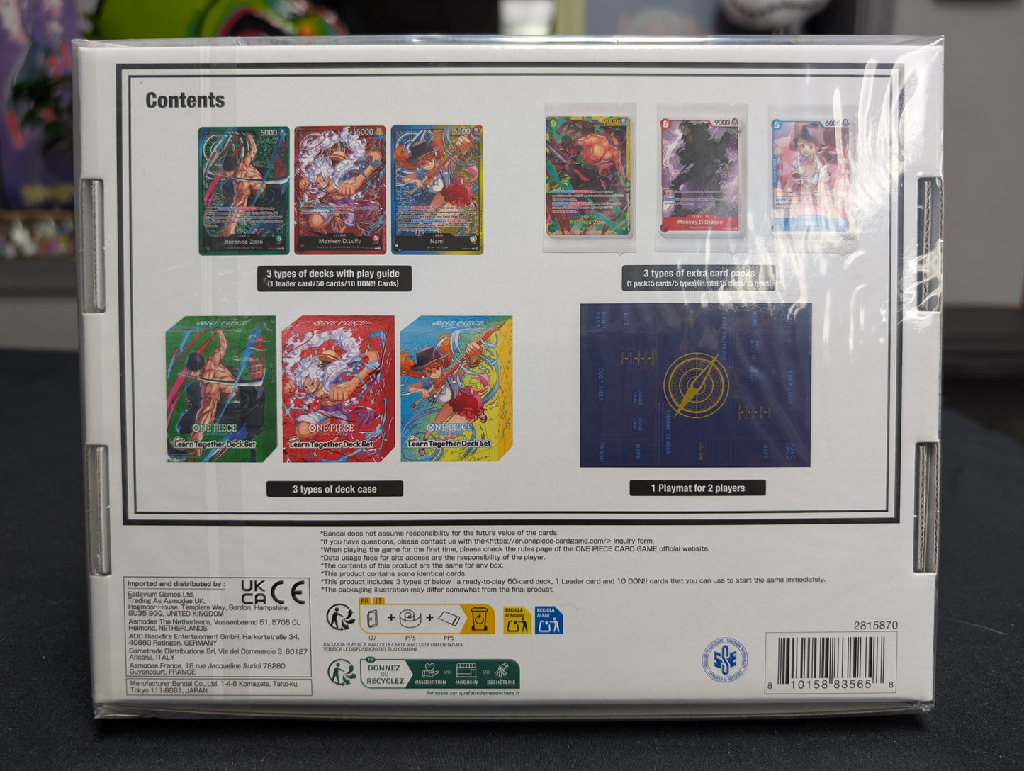 One Piece - Learn Together Deck Set - LD01