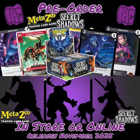 MetaZoo TCG: Secret Shadows Booster Box [PRE-ORDER]