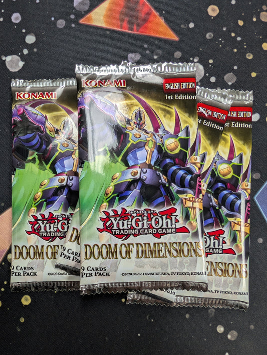 Yu-Gi-Oh! - Doom of Dimensions Booster Pack