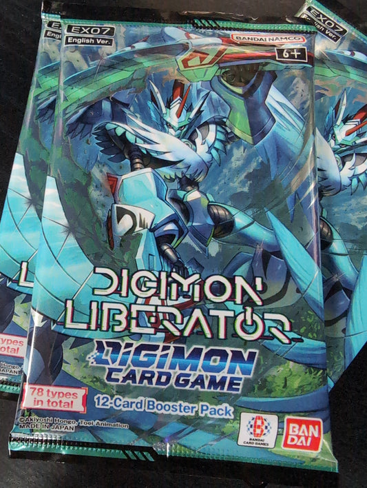 Digimon - Liberator Booster Packs - EX07