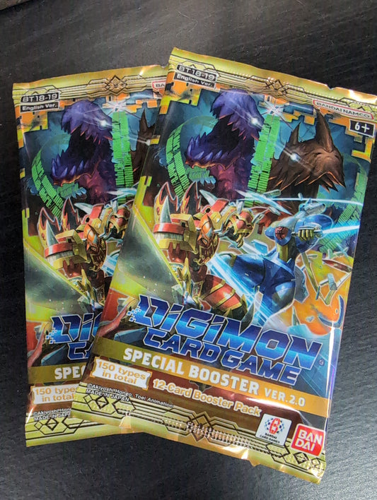 Digimon - Special Booster ver 2.0 Booster Pack - BT18-19