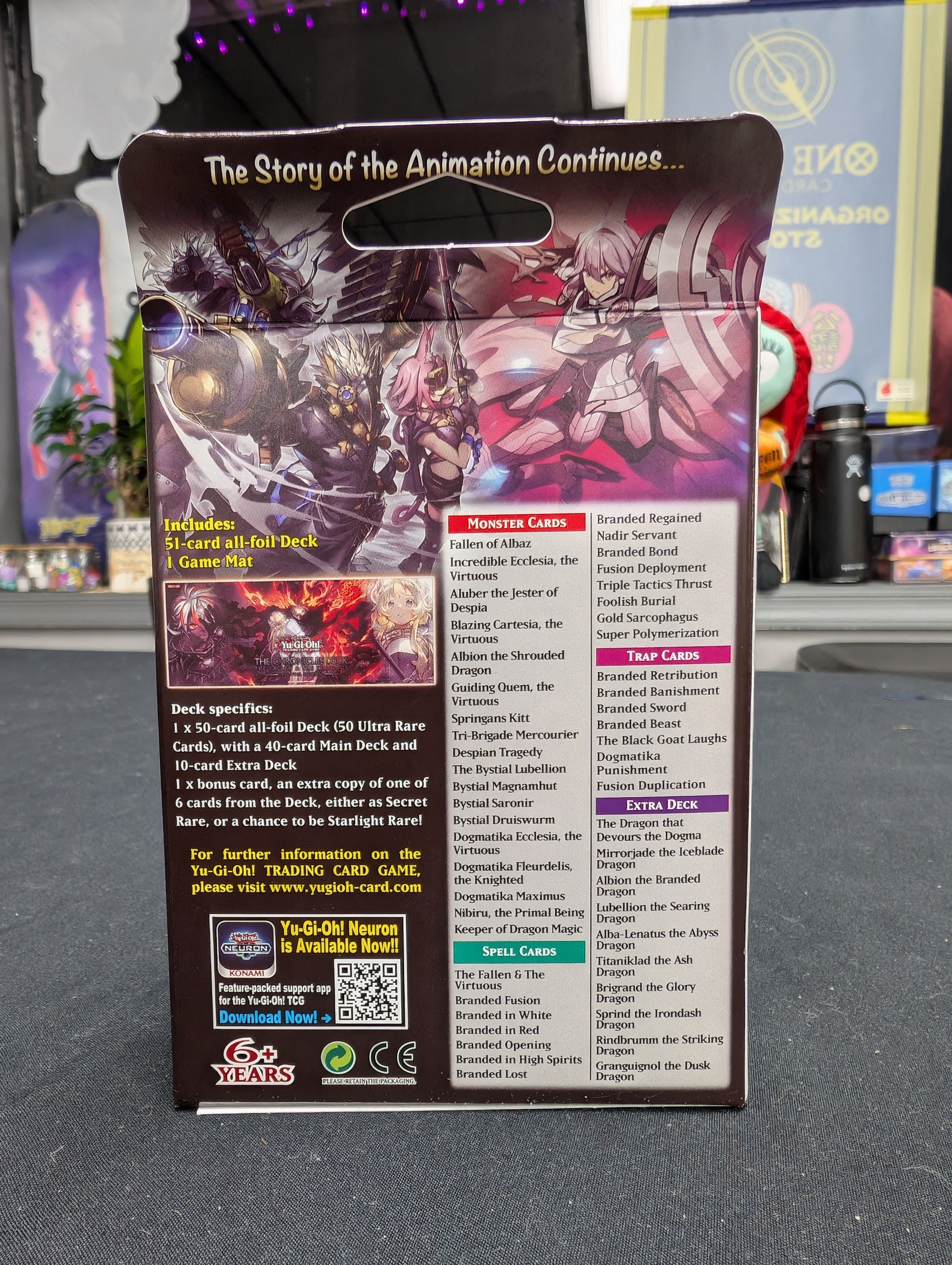 Yu-Gi-Oh! - The Chronicles Deck: The Fallen & The Virtuous IHC Cards Yu-Gi-Oh! - The Chronicles Deck: The Fallen & The Virtuous IHC Cards