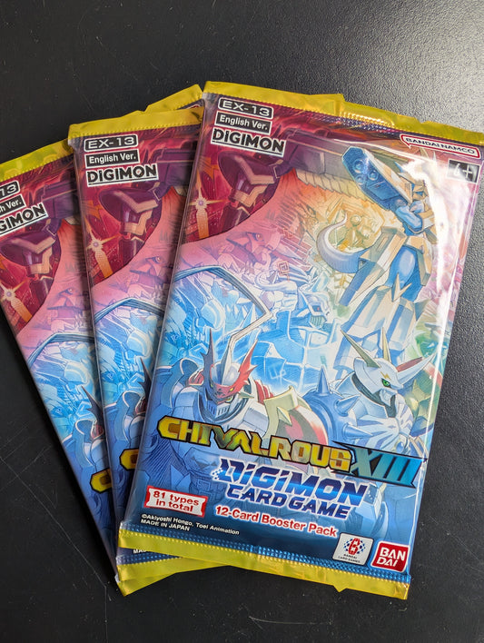 Digimon - Chivalrous XIII - EX-13 - Booster Pack