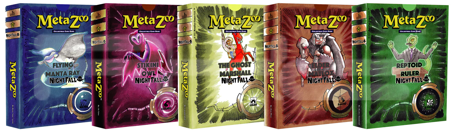 MetaZoo - NightFall - Theme Deck IHC Cards MetaZoo - NightFall - Theme Deck IHC Cards